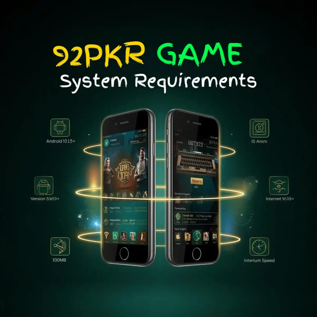 System Requirements for 92PKR App