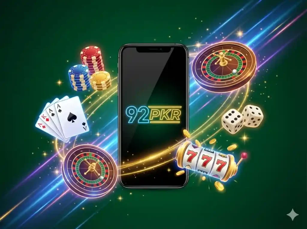 92PKR game login rewards!